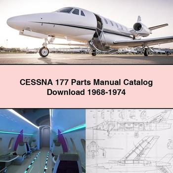 CESSNA 177 Parts Manual Catalog 1968-1974