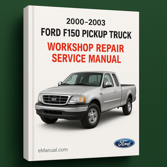 2000-2003 Ford F150 Pickup Truck Workshop Repair Service Manual Best -620MB