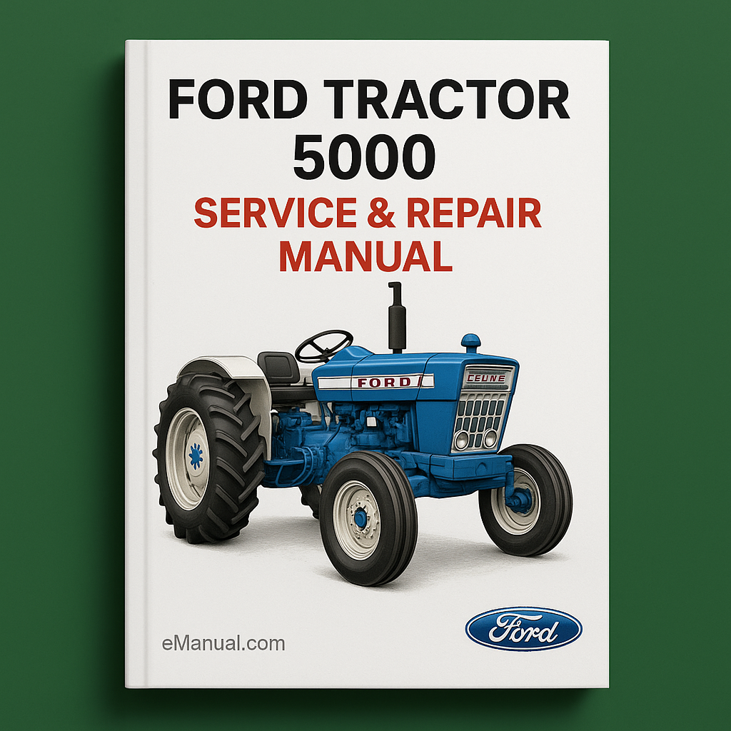 Ford Tractor 5000 Service Repair Manual
