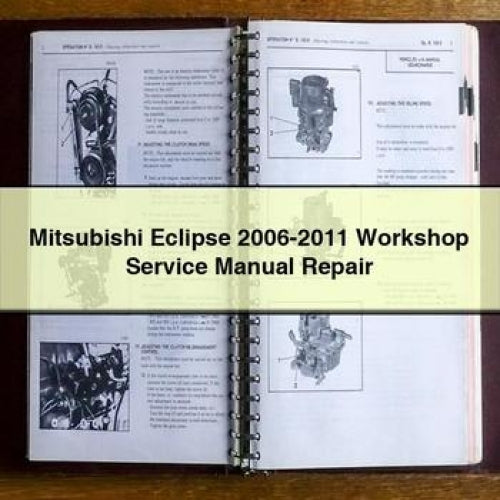 Mitsubishi Eclipse 2006-2011 Workshop Service Manual Repair