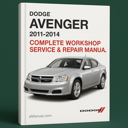 Dodge Avenger Complete Workshop Service Repair Manual 2011 2012 2013 2014