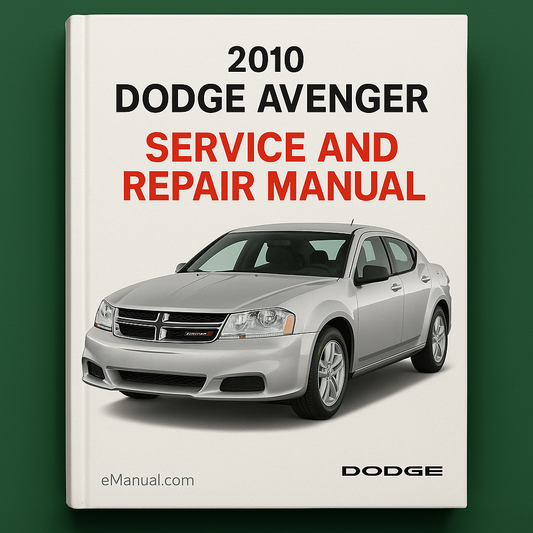 2010 Dodge Avenger Service and Repair Manual