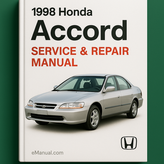 1998 Honda Accord Service & Repair Manual