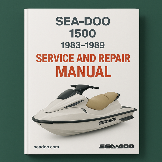 Sea-Doo 205 Utopia SE 2008 2009 Workshop Service Repair Manual