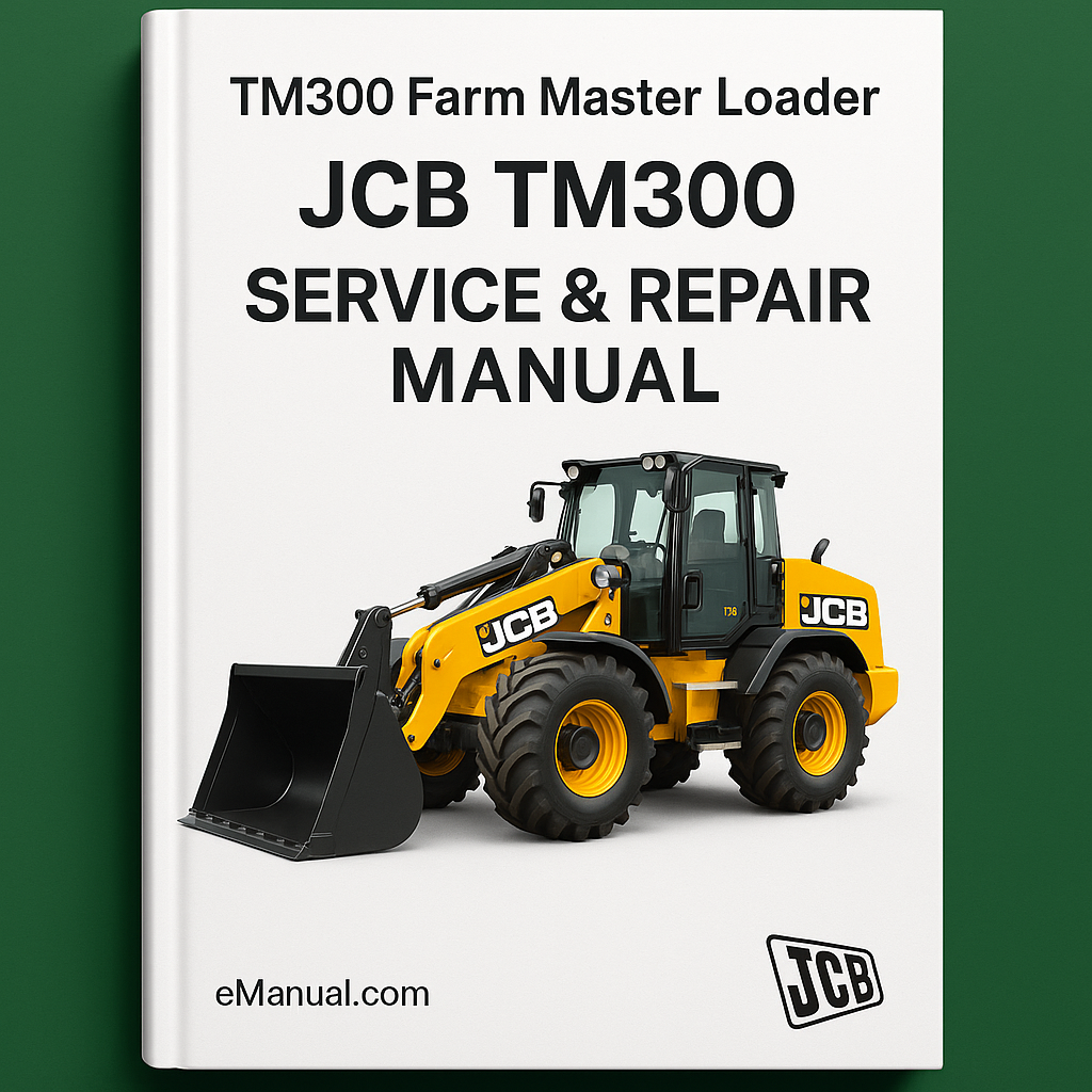 JCB TM300 Farm Master Loader Service Repair Manual