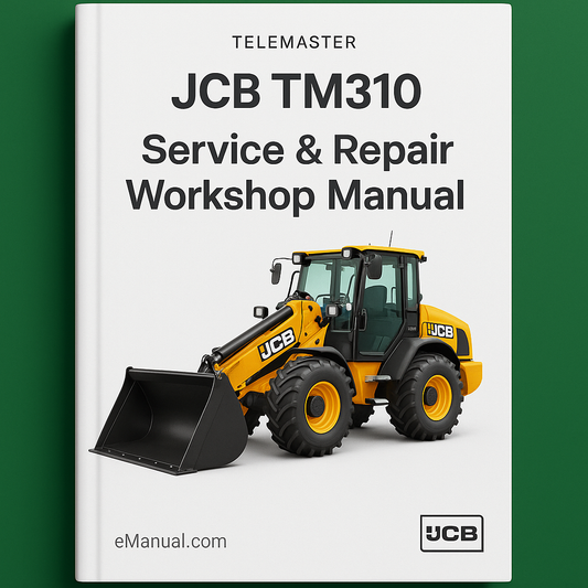 JCB TM310 Farm Master Loader Service Repair Workshop Manual