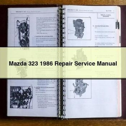 Mazda 323 1986 Repair Service Manual