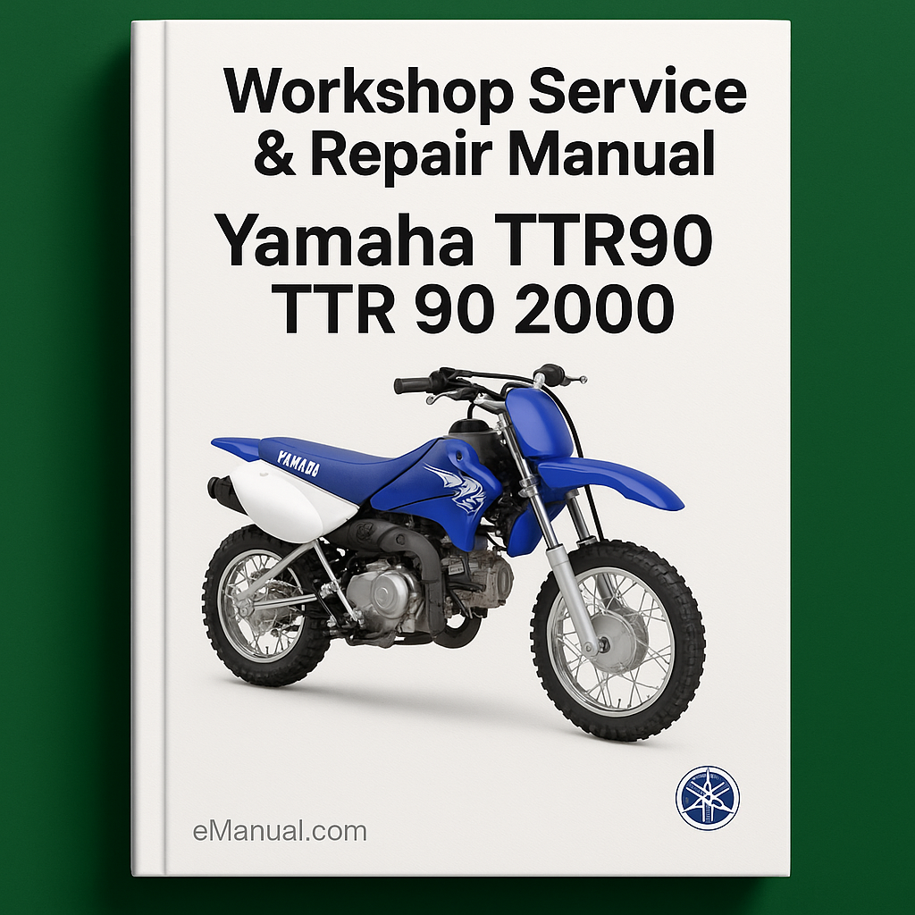 Yamaha TTR90 TTR 90 2000 Workshop Service Repair Manual