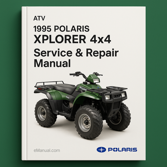 1995 ATV POLARIS XPLORER 4X4 Service Repair Manual