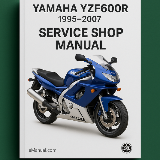 Yamaha YZF600R 1995-2007 Service Shop Manual
