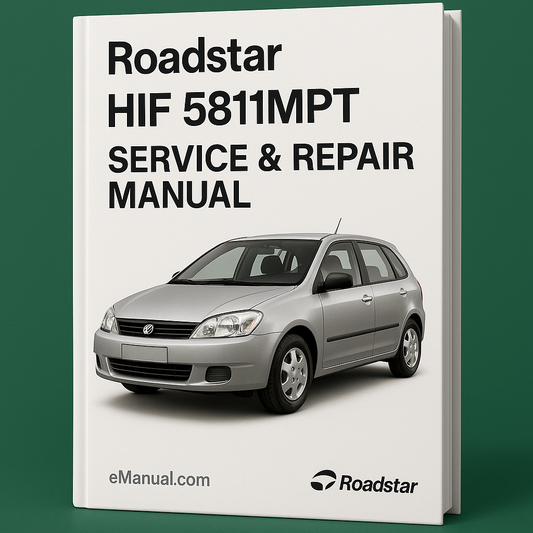 Roadstar HIF 5811MPT Service Repair Manual