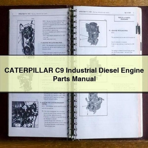 CATERPILLAR C9 INDUSTRIAL DIESEL Engine Parts Manual