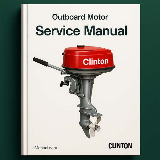 Clinton outboard motor Service Manual