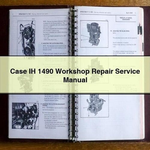 Case IH 1490 Workshop Repair Service Manual