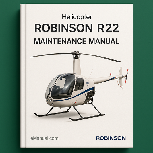 Robinson R22 Helicopter maintenance Manual