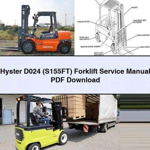 Hyster D024 (S155FT) Forklift Service Manual