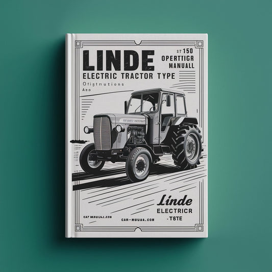 Linde Electric Tractor Type 131: P50 Operating Instructions (User Manual)