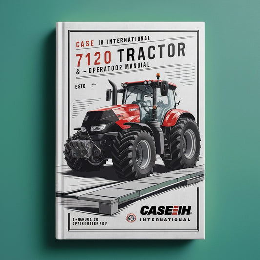 Case IH International 7120 Tractor Service & Operator Manual -2- ManualS - Improved