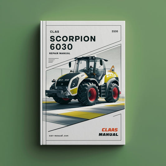 Claas scorpion 6030 (400-01) Repair Manual