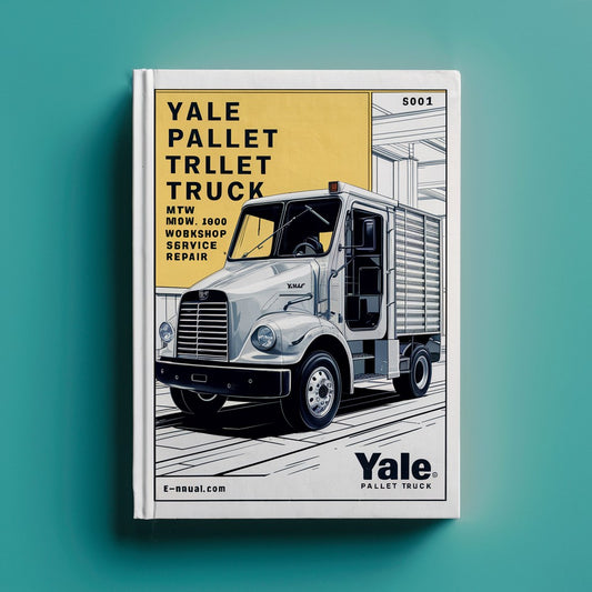 Yale Pallet Truck: MCW MEW MLE MLW MPW MTW MTWR - 040 -060 Workshop Service Manual