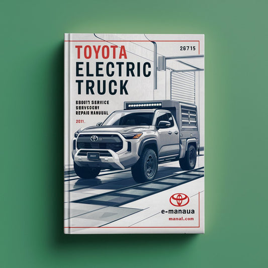 Toyota Electric Truck 6BWC10 6BWC15 6BWC20 6BWS11 6BWS15 6BWS20 6BWR15 Workshop Service Manual