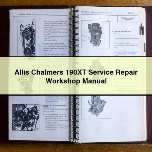 Allis Chalmers 190XT Service Repair Workshop Manual