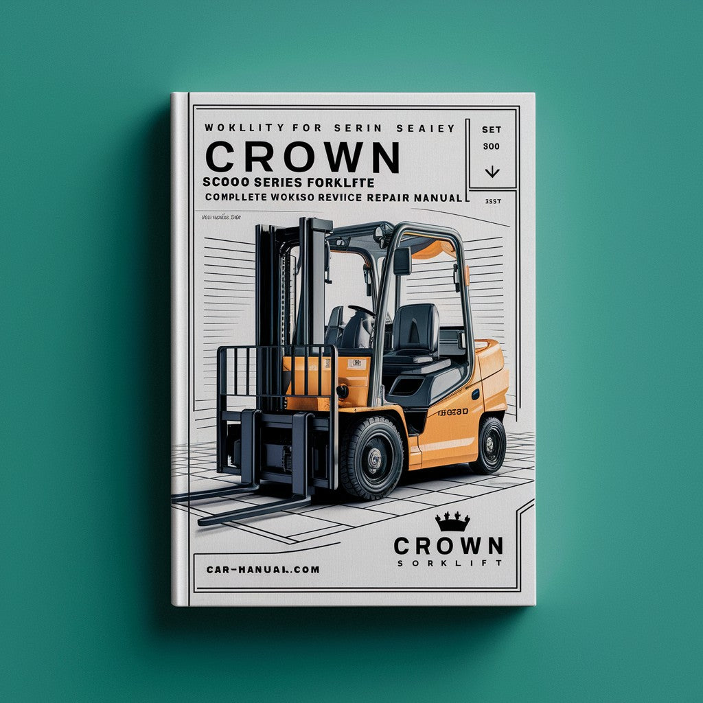 Crown SC3000 Series Forklift Complete Workshop Service Repair Manual