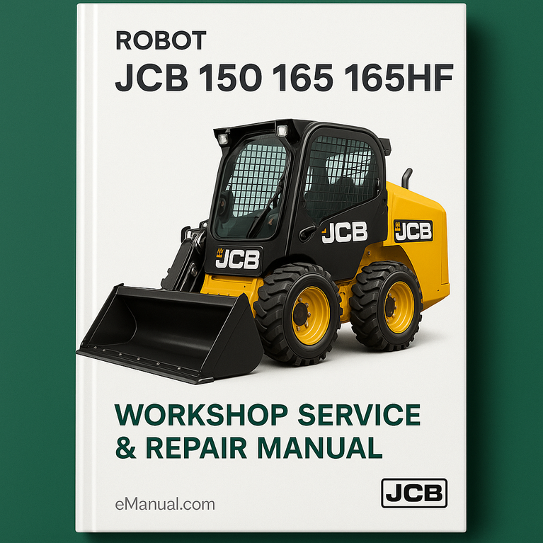 JCB 150 165 165HF Robot Workshop Service Repair Manual