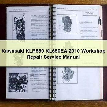 Kawasaki KLR650 KL650EA 2010 Workshop Repair Service Manual