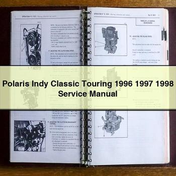 Polaris Indy Classic Touring 1996 1997 1998 Service Manual