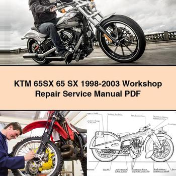 KTM 65SX 65 SX 1998-2003 Workshop Repair Service Manual