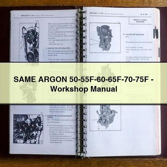 SAME ARGON 50-55F-60-65F-70-75F - Workshop Manual