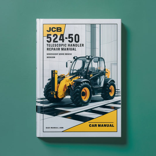 JCB 524-50 Telescopic Handler Workshop Repair Service Manual
