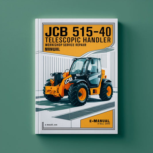 JCB 515-40 Telescopic Handler Workshop Repair Service Manual