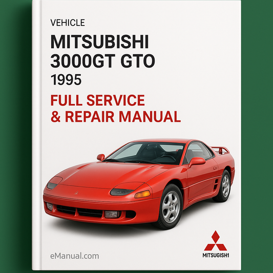 Mitsubishi 3000GT GTO 1995 Full Service Repair Manual