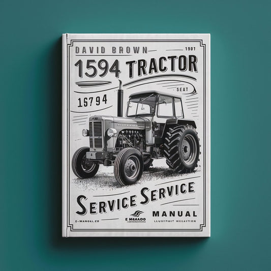 David Brown 1594 Tractor Repair Service Manual