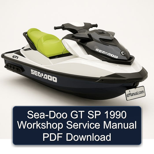 1990 SEA-DOO GT SP Service Repair Workshop Manual