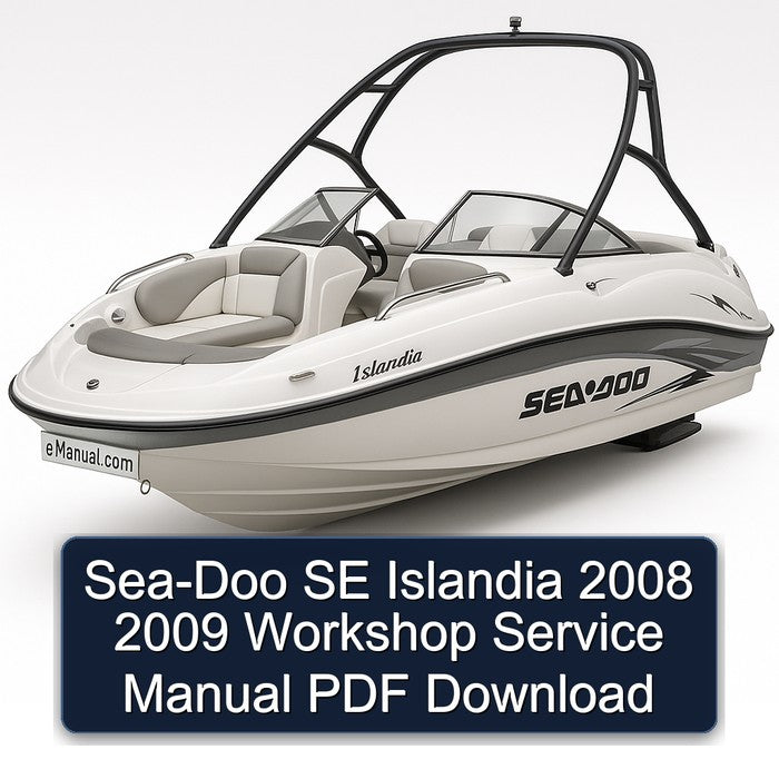 2008-2009 SEA-DOO SE Islandia Service Repair Workshop Manual