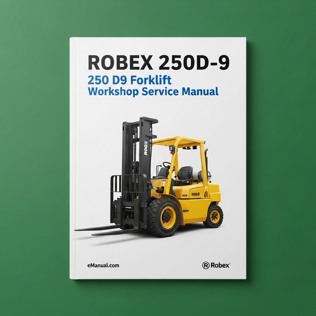 ROBEX 250D-9 250 D9 FORKLIFT Truck Workshop Service Manual