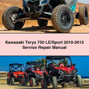 Kawasaki Teryx 750 LE/Sport 2010-2013 Service Repair Manual