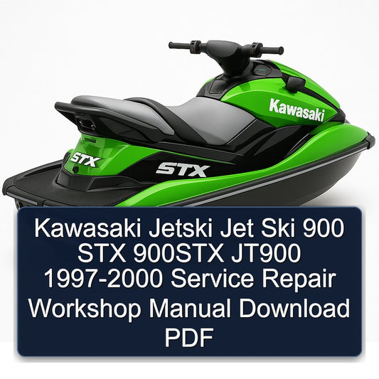 1997-2000 Kawasaki Jetski Jet Ski 900 STX 900STX JT900 Service Repair Workshop Manual