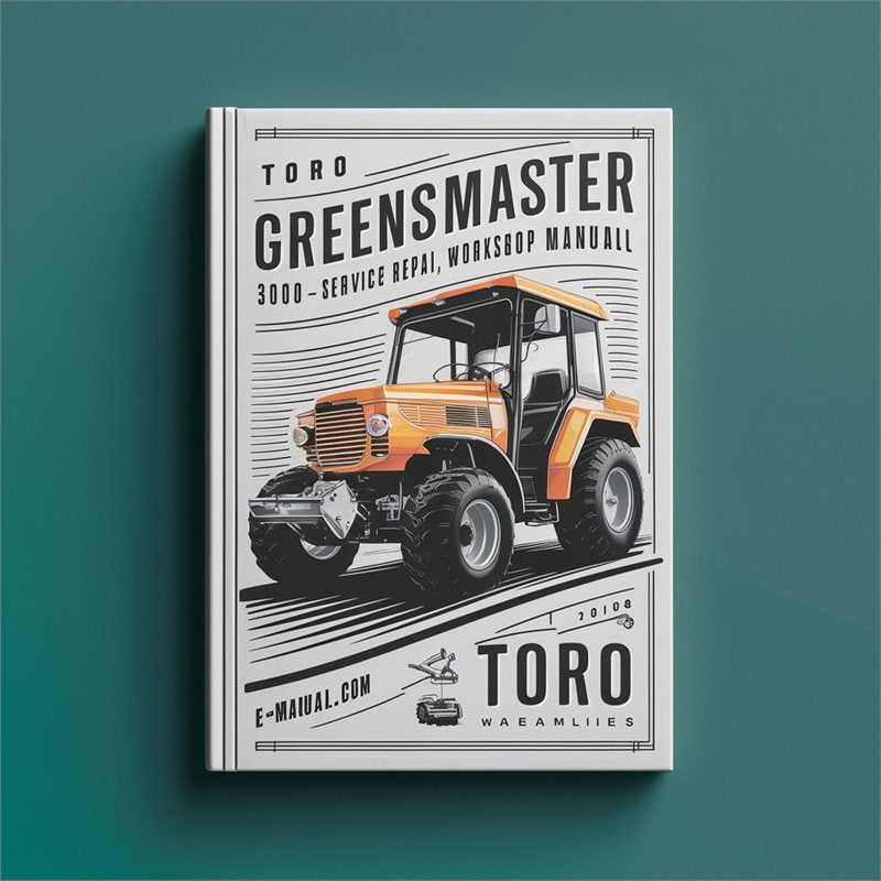 Toro Greensmaster 3000 3000-D Service Repair Workshop Manual PDF