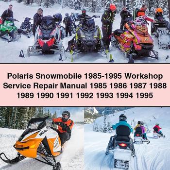 Polaris Snowmobile 1985-1995 Workshop Service Repair Manual 1985 1986 1987 1988 1989 1990 1991 1992 1993 1994 1995