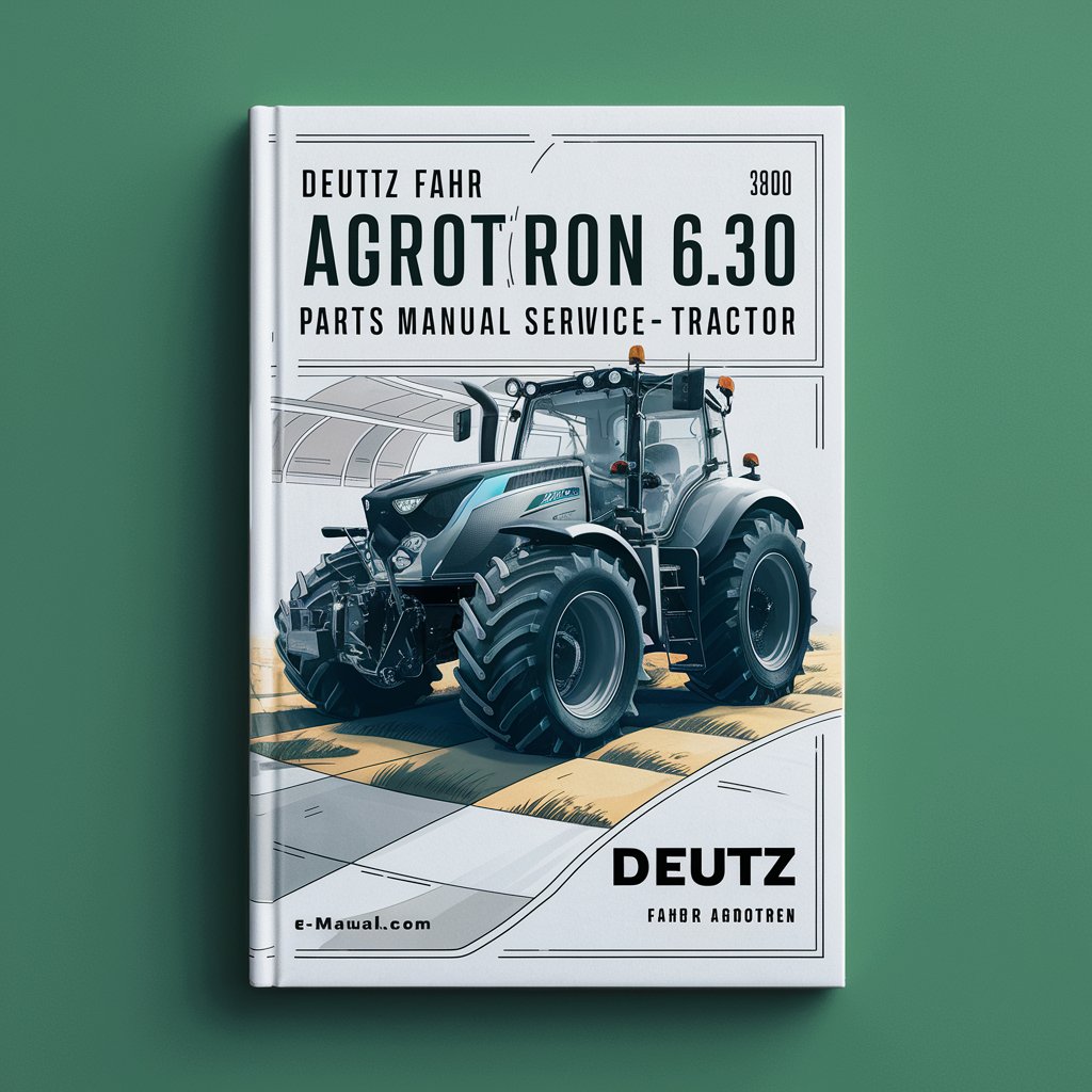 Deutz Fahr Agrotron 6.30 Parts Manual and Service Tractor