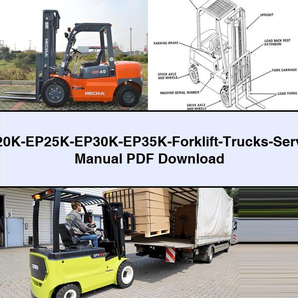 EP20K-EP25K-EP30K-EP35K-Forklift-Trucks-Service Manual