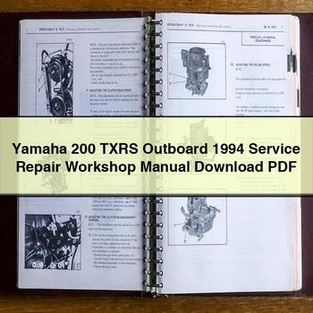 Yamaha 200 TXRS Outboard 1994 Service Repair Workshop Manual Download PDF