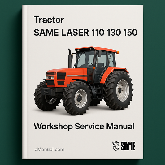 SAME LASER 110 130 150 Tractor Workshop Service Manual