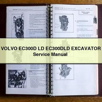 VOLVO EC300D LD EC300DLD Excavator Service Manual