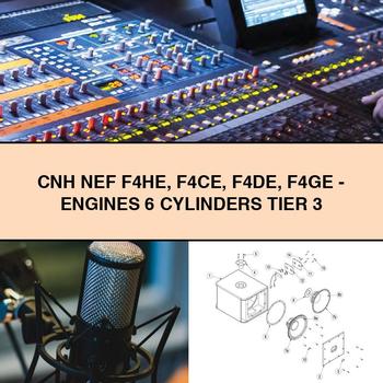 CNH NEF F4HE F4CE F4DE F4GE - EngineS 6 CYLINDERS TIER 3