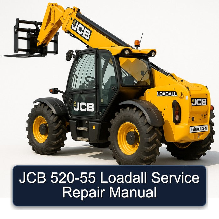 JCB 520-55 Loadall Service Repair Workshop Manual PDF